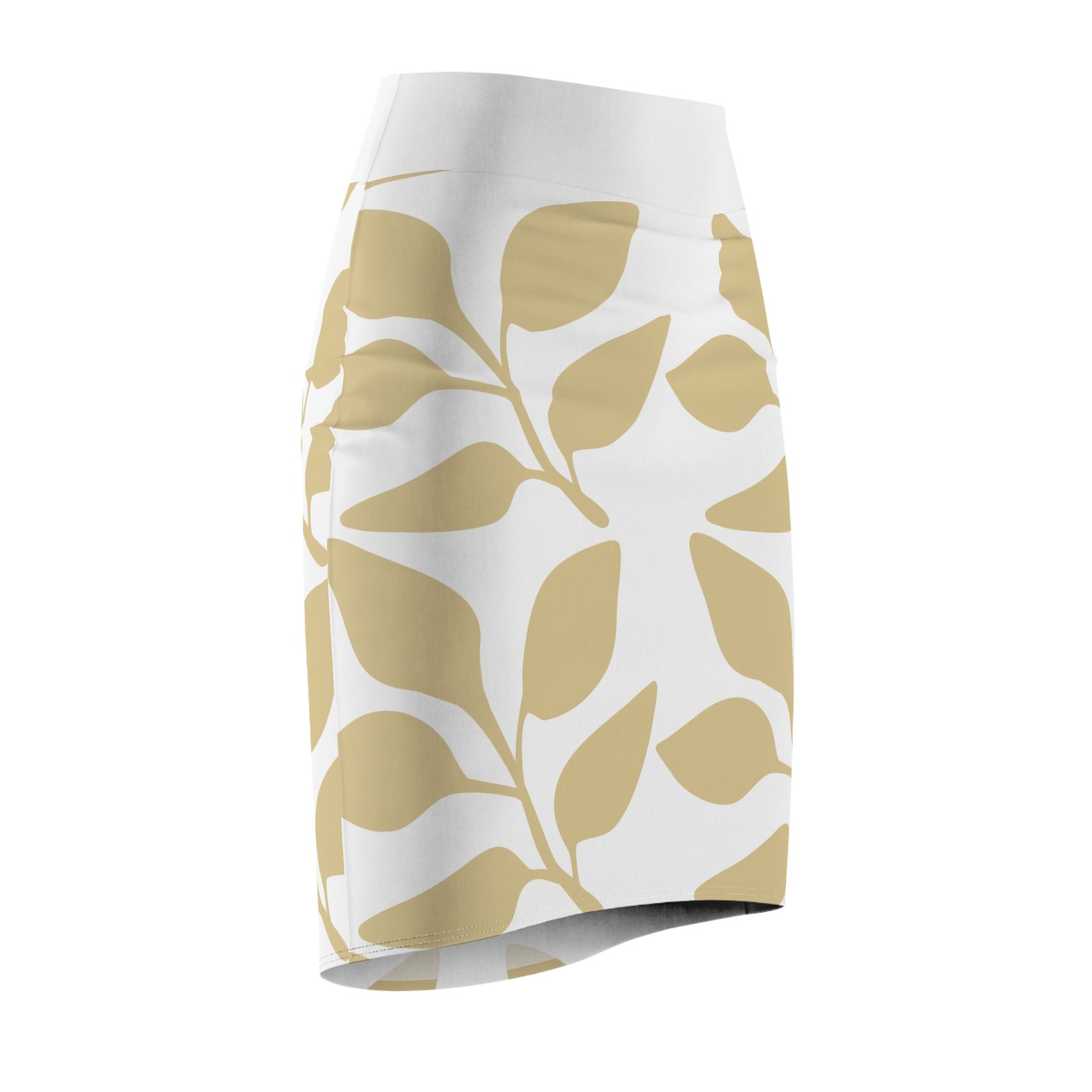 Elegant Floral Women's Pencil Skirt - Image 4